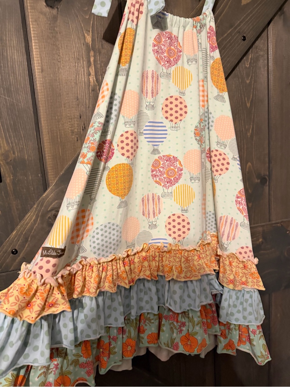 Matilda Jane Up In Air Hot Air Balloon Dress Size 10 - Picture 4 of 8